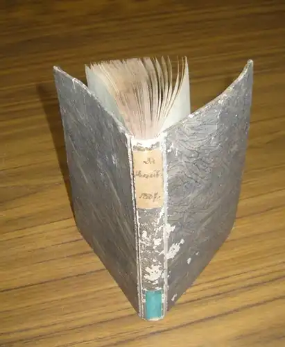 Braun, J. M: Die Vorzeit. Zur Kunde der Sitten und Gebräuche der Vorfahren, vorzüglich im Mittelalter. [Jugend Bibliothek Erstes (1.) Bändchen. Auswahl lehrreicher und interessanter.. 