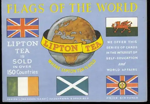 Lipton Tea (Ed.): Flags of the world. Series 1 (60 cards in a set). 