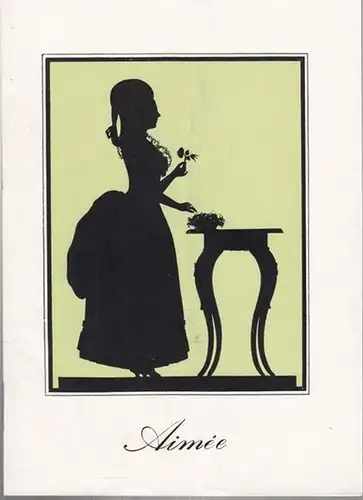 Renaissance - Theater Berlin. - Heinz Coubier: Aimee oder Der gesunde Menschenverstand. Komödie. Programmheft. Regie: Horst Balzer. Ausstattung: Jan Schlubach. Mit Gisela Peltzer als Aimee, Ernst Stankovski, Friedrich Siemers und Paul Heidemann. 