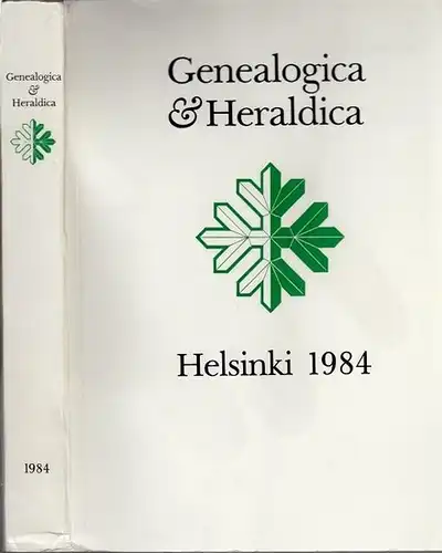 Bergroth, Tom C. (Ed.) - The Finnish National Committee for Genealogy and Heraldry (Publ.): Genealogica & Heraldica. Report of the 16th International Congress of Genealogical and Heraldic Sciences in Helsinki; 16 - 21 August 1984. 