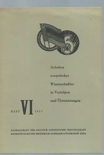 Lepeschinskaja, O. B: Die Entstehung von Zellen aus lebender Materie und die Rolle der lebenden Materie im Organismus. In: Arbeiten sowjetischer Wissenschaftler in Vorträgen und Übersetzungen. Heft VI, 1951. 