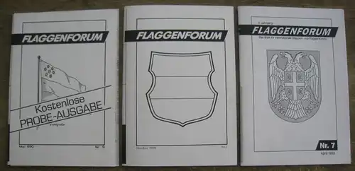 Flaggen   Forum: Flaggenforum. Hefte 0 ( Mai 1990 )   7 ( April 1993 ).   Aus dem Inhalt: Bundesrepublik Deutschland.. 