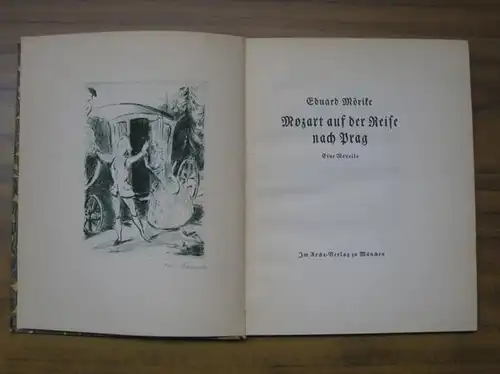 Scharrer, O. W. - Mörike, Eduard: Mozart auf der Reise nach Prag. Eine Novelle. 