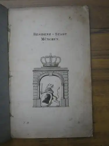 Bayern: Sammelheft mit 26 Wappentafeln der Städte München (3), Ansbach (2), Augsburg (2), Bayreuth (2), Passau, Regensburg, Speyer (2, eines farbig), Würzburg, Amberg (2), Bamberg.. 