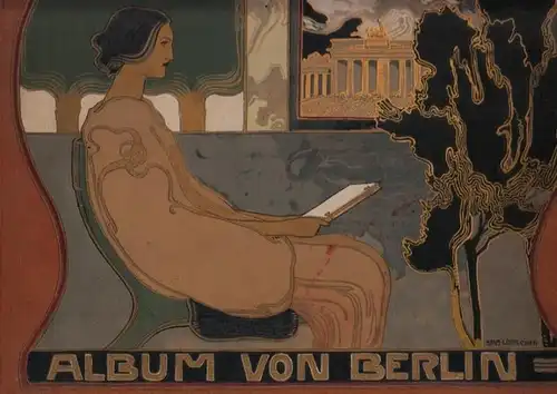 Berlin: Album von Berlin - Charlottenburg und Potsdam. 5 grosse Panoramen, darunter ein farbiges, und 124 Ansichten nach Naturaufnahmen in Photographiedruck. 