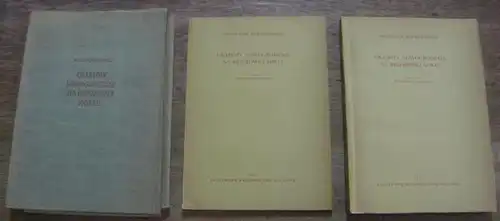 Kuraszkiewicz, Wladiyslaw: Gramoty nowogrodzkie na brzozowej korze. Zeszyt A : Opracowanie jezykowe. Zeszyt B : Fotografie i przerysy. 