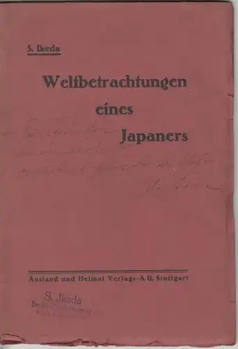 Ikeda, S: Weltbetrachtungen eines Japaners. 