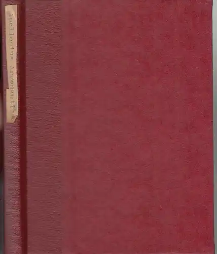 Apollonios von Rhodos. - Hrsg. : Tafel, G. L. F. / Osiander, C. N. / Schwab, G: Apollonius des Rhodiers Argonautenfahrt. Erstes ( 1. )...