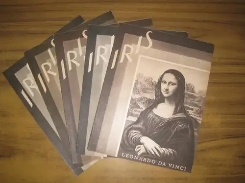 IRIS - Hefte aus allen Wissensgebieten - H.J. Riecke / H.F. Wrisch (Hrsg.): IRIS - Hefte aus allen Wissensgebieten. Konvolut, bestehen aus 5 Heften, enthalten sind: 1) Leonardo da Vinci. 2) Michelangelo. 3) Kunstschaffen unter dem Islam. 4) Nilkultur. 5) 