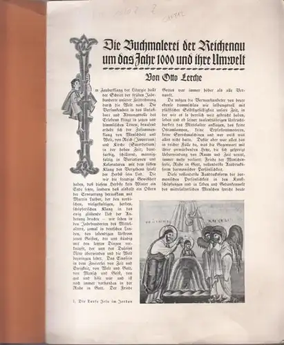 Lerche, Otto: Die Buchmalerei der Reichenau um das Jahr 1000 und ihre Umwelt. 