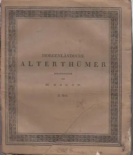 Dorow, (Wilhelm, Hrsg.).   G. F. Grotefend: Die indische Mythologie. Erläutert durch drei noch nicht bekannt gewordene Original Gemählde aus Indien; begleitet mit dem.. 