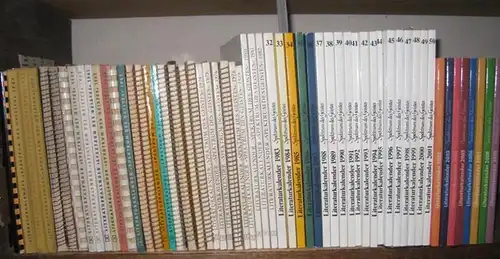 Voss, Hartfried (Hrsg. / Begr.) - Ehrhardt Heinold, Alix u. Ingwert Paulsen (Hrsg.): Literaturkalender 1952 - 2009. Jg. 1 - Jg. 58 (alles Erschienene) - Spektrum des Geistes. Ein Querschnitt durch das Geistes- und Verlagsschaffen der Gegenwart / Ein Quers