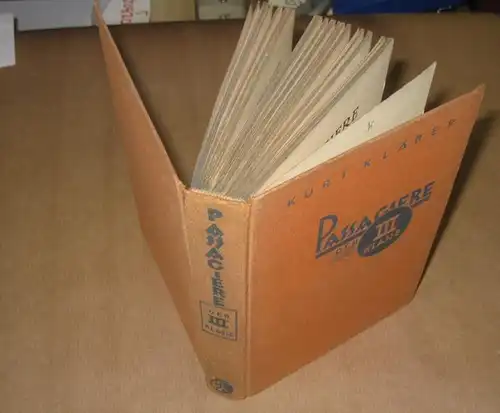 Kläber, Kurt: Passagiere der 3. Klasse. Roman. 