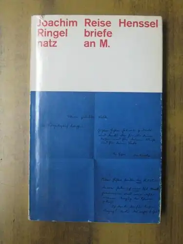 Ringelnatz, Joachim [d.i. Hans Bötticher]. - Muschelkalk Ringelnatz ( d.i. Leonharda Gescher ) (Hrsg.): Reisebriefe an M. Ausgewählt und herausgegeben von Muschelkalk Ringelnatz ( d.i. Leonharda Gescher ). 