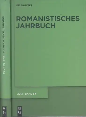 Romanistisches Jahrbuch.  Jacob, Daniel / Andreas Kablitz / Bernhard König u. a. (Hrsg.) / Yvonne Stork / Peter Werle (Red.): Romanistisches Jahrbuch. Band 64.. 