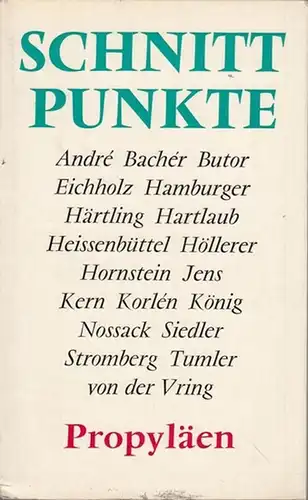 Berlin.   Kulturkreis im Bundesverband der Deutschen Industrie (Hrsg.) / Rudolf de le Roi / Dieter Hildebrandt (Red.): Schnittpunkte. Eine Dokumentation der Berlin Stiftung.. 