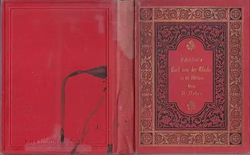 Neher, Bernhard   Schiller, Friedrich: Schiller's Lied von der Glocke in vierzig Blättern. Nach den Entwürfen des Meisters zu den Wandgemälden im Großherzglichen Schlosse.. 