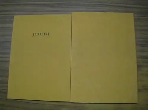 Ernst, Max und Dorothea Tanning. - Giraudoux, Jean: Judith. Tragödie in drei Akten. Lithographien von Max Ernst und Dorothea Tanning. 