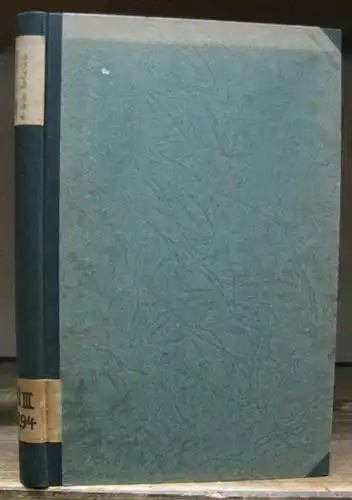 Liebe, Theodor: Grundriss der speciellen Botanik für den Unterricht an höheren Lehranstalten. - Beigebunden: Die Elemente der Morphologie. Ein Hilfsbuch für den ersten Unterricht in der Botanik. 
