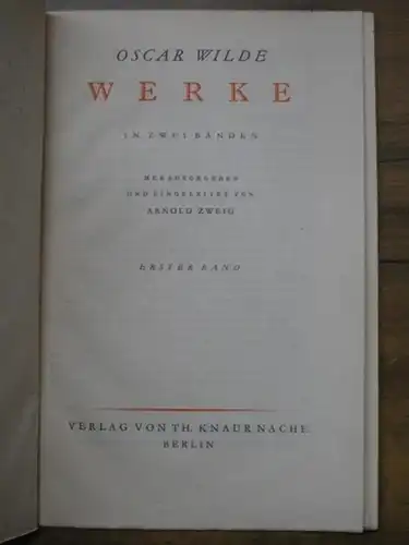 Zweig, Arnold: Eigenhändige Zueignung von Zweig an Dr. Fr. Goldstein: Dem Pionier erwachsener / Kunst und Literatur, / Dr. Fr. Goldstein / 11. Mai 1930 Arnold Zweig!.