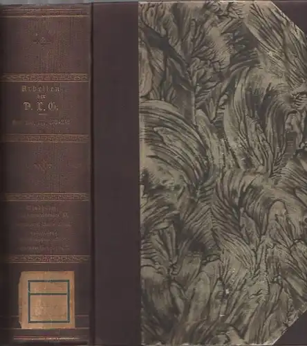 Deutsche Landwirtschafts Gesellschaft // Pieper, Dr. H. // Albert, Fischer, Fuhr, Keiser, Meyer, Schurig, v. Stockhausen // Johs // Fruwirth, Prof. Dr. C.// Seelhorst, Dr.. 