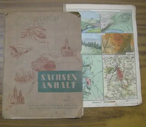 Heimat - Atlas. - Fachkommission für Erdkunde E. Zacharias / H. Gallwitz // Ministerium für Volksbildung, Kunst und Wissenschaft der Landesregierung Sachsen-Anhalt (Hrsg.): Heimatatlas des Landes Sachsen-Anhalt. 