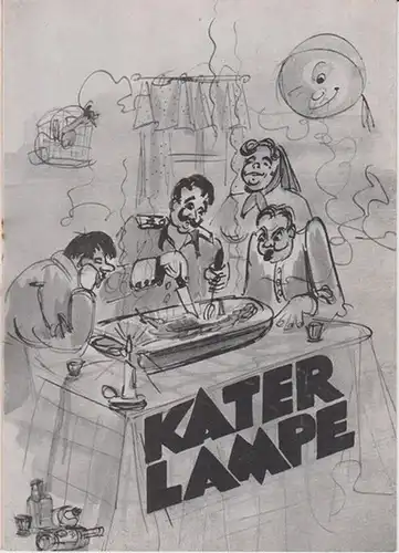Landestheater Dessau. Heft 3 der Spielzeit 1952 / 1953.   Mit Besetzungsliste zu: Kater Lampe.   Inszenierung: Erich Werder.   Bühnenbild: Manfred.. 