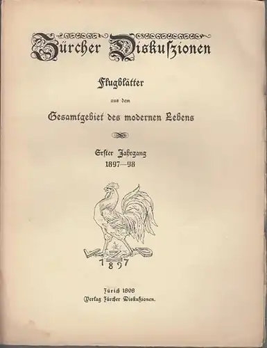 Zürcher Diskuszionen. [Flugblätter aus dem Gesamtgebiet des modernen Lebens. Hrsg. u. meist verfaßt von Oskar Panizza.]: Jahrgang 1, No. 12: Tolstois Moral. In: Zürcher Diskußionen [Zürcher Diskuszionen]. Hrsg. von Oskar Panizza. 