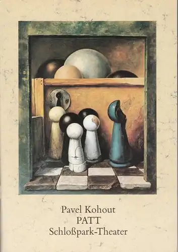 Patt. Programmheft. Spielzeit 1987 / 1988. URAUFFÜHRUNG. Insz.: Dietmar Pflegerl, mit u.a.: Hans Quest, Eva-Katharina Schultz, Erich Schellow