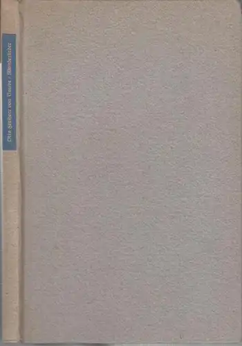 Taube, Otto Freiherr von: Wanderlieder und andere Gedichte. 