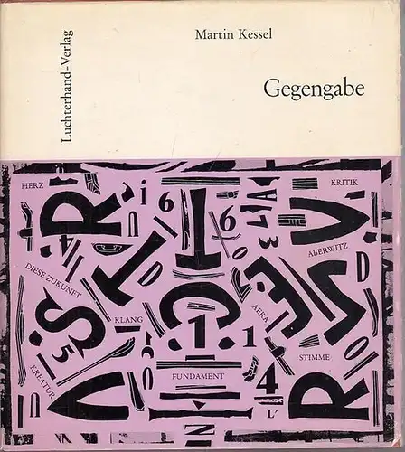 Kessel, Martin: Gegengabe. - Aphoristisches Kompendium für hellere Köpfe. 