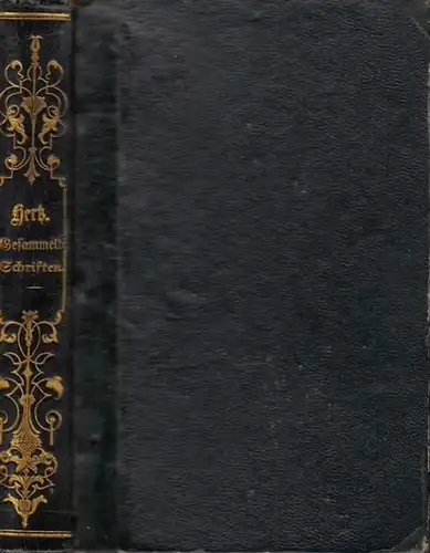 Hertz, Henrik: Henrik Hertz Gesammelte Schriften.  3 Theile in einem Band.  1.Theil : König Rene's Tochter. Lyrisches Drama.   2.Theil : Svend.. 