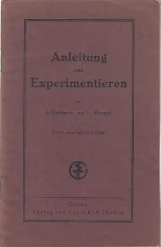 Kohlmann, A. / Wrangel, E: Anleitung zum Experimentieren. 