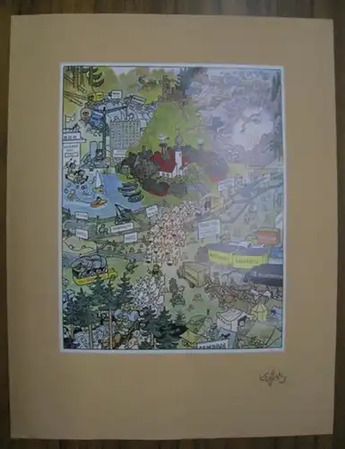 Kossatz, Hans (Zeichner) / Curth Flatow (Text): Ohne Titel [ Luftkurort ]. 