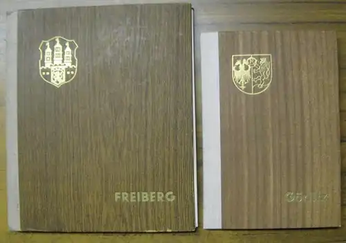 Freiberg.   Görlitz.   Herausgeber: PGH Film und Bild: Konvolut mit 2 Fotomappen: 1) Freiberg. 2) Görlitz. Bildautor: Walter Wolff.   Motive.. 