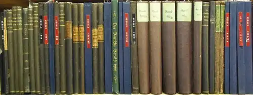 Deutsche Herold, Der. - Ad. W. Hildebrandt / Gustav A. Seyler / L. Clericus / G. Adolf Closs (Red.) u. a: Der Deutsche Herold / Der Herold / Mitteilungen des Herold. Fast komplette Serie 1871 - 1934, 2. - 65. Jahrgang sowie komplette Neue Folge 1940 - 201