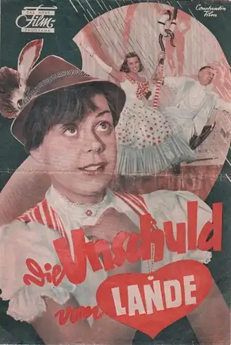 Das Neue Film - Programm: Das Neue FilmProgramm: Die Unschuld vom Lande. - Regie: Rudolf Schündler. - Darsteller: Theo Lingen, Bibi Johns u. a. 