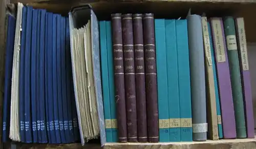 Deutsche Herold, Der. - Herausgeber: Ad. M. Hildebrandt. - Verein Herold in Berlin: Der Deutsche Herold. - Umfangreiches Konvolut der Jahre 1880 - 1931 ( 11. - 62. Jahrgang ). - Vorhanden: 1880, 1883, 1887 - 1889, 1891, 1892, 1894, 1896, 1897, 1898 - 1904