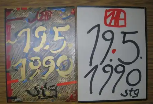 Janssen, Horst: Der Foliant. Krankheitsbericht vom 19. Mai 1990 bis 20. Januar 1991. 