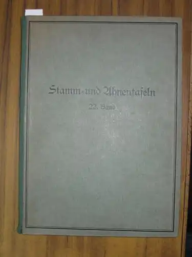 Hohlfeld, Johannes (Hrsg.): Stamm  und Ahnentafeln. Enthaltend die Familien: Engelschalle Oelsnitz, Nachkommen Peter Paul Rubens, Josef Bolza, Klimmer Stamm Langenwolmsdorf, Lüddeckens, Benninghoff, Schwann, Katharina.. 