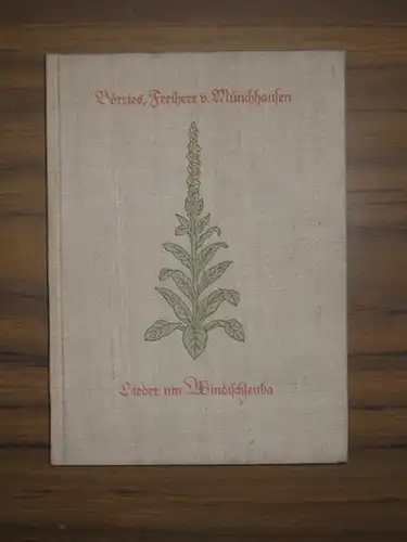 Börries, Freiherr von Münchhausen: Lieder um Windischleuba. Mit Bildern von Wilhelm Harwerth. 