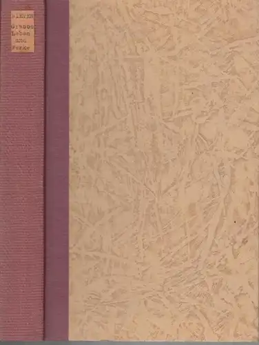 Grabbe, Chr. D. - Nieten, Otto: Chr. D. Grabbe - Sein Leben und seine Werke. ( = Schriften der literarhistorischen Gesellschaft Bonn, hrsg. von Berthold Litzmann IV ). 