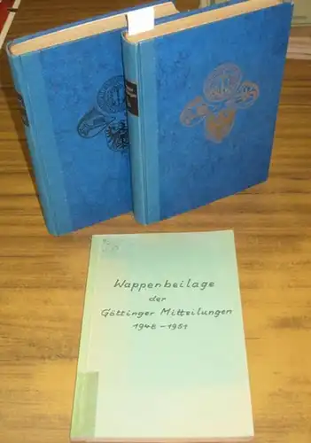 Mitteilungen zur Förderung genealogischer und heraldischer Arbeiten / Hans Reise (Red.).   Göttinger Mitteilungen für genealogische, heraldische und verwandte Forschung.   Hrsg. von.. 