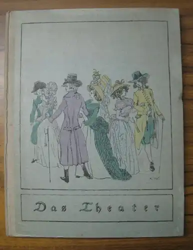 Walser, Karl. - Oskar Bie: Das Theater. Bühnenbilder und Kostüme von Karl Walser. Mit Text von Oskar Bie. 