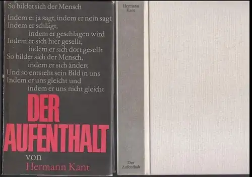 Der Aufenthalt. Roman