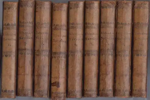 Zschokke, Heinrich: Ausgewählte Novellen und Dichtungen. Taschenausgabe in zehn Theilen, hier ohne Band 4. 