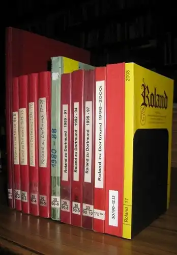 Roland zu Dortmund. - Hans Nessler / Karl Goldacker / Christian Loefke (Red.): Roland zu Dortmund. 1. Jahrgang 1966 / 1967, Heft 1 vom November 1966 bis Band 14, 2005 und Band 17, 2008. Zeitschrift der genealogisch-heraldischen Arbeitsgemeinschaft Roland 