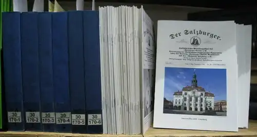 Salzburger, Der.   Salzburger Verein e. V.   Schriftleitung: H. G. Benkmann u. a: Der Salzburger. 1963   2018, Hefte 1.. 