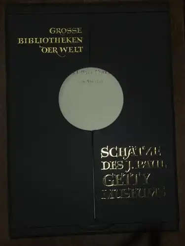 Coron Exclusiv (Hrsg.) - Paul Getty Museum: Schätze des J. Paul Getty Museums Los Angeles. (= Grosse Bibliotheken der Welt). 