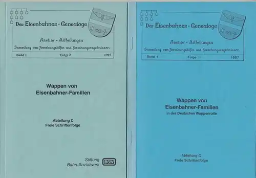 Eisenbahner Genealoge, Der. - Archivmitteilungen. - Schriftleitung: Eberhard Löflund: Wappen von Eisenbahner - Familien ( in der Deutschen Wappenrolle ). Der Eisenbahner - Genealoge. Archiv...